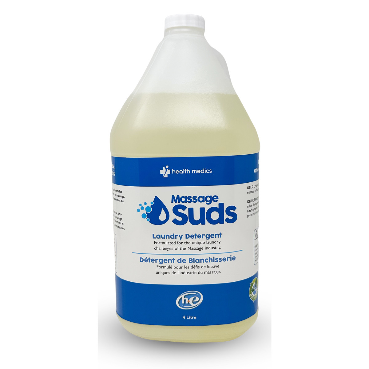 4 Litre Massage Suds Laundry Detergent - Vitality Depot