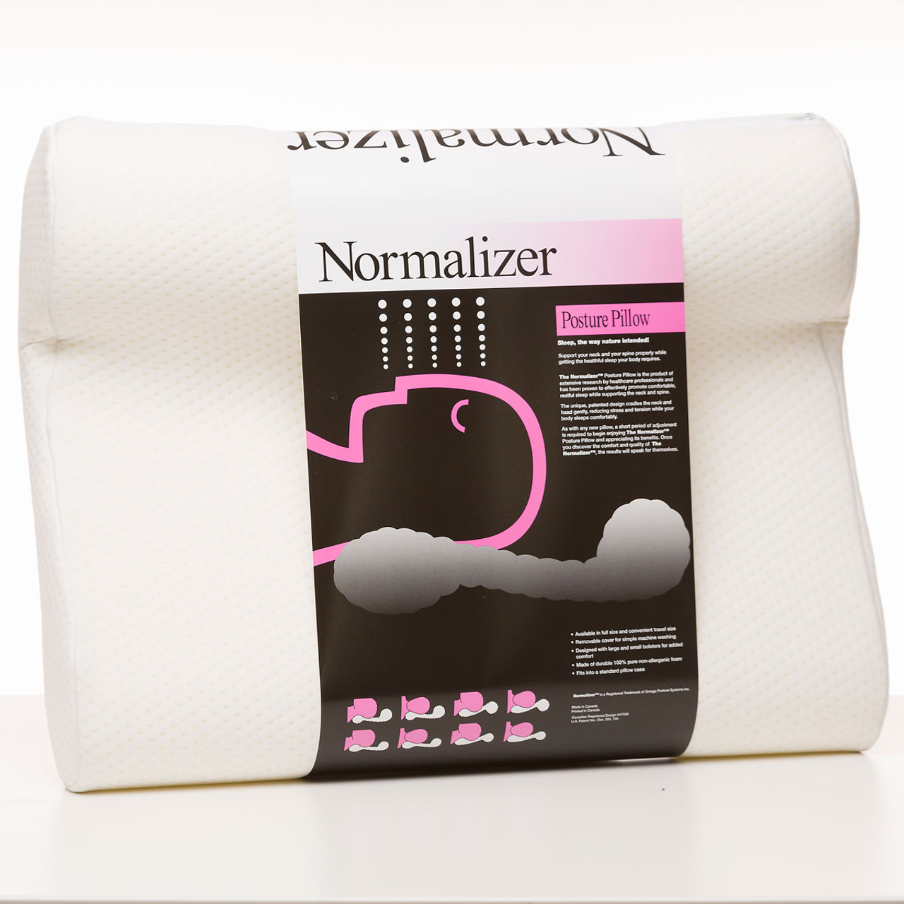 Normalizer Pillow Pillows Bolsters Vitality Depot