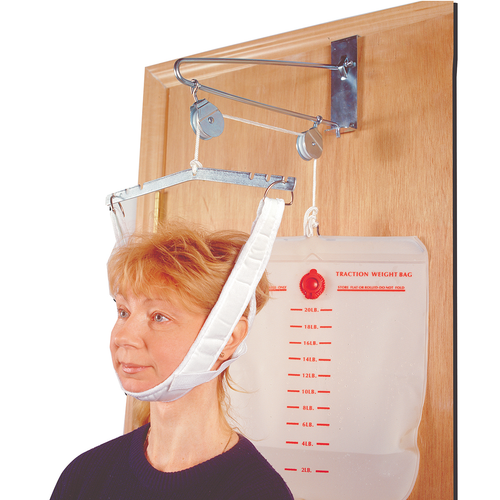 Fabtrac™ Overdoor Cervical Traction with Head Halter Vitality Depot