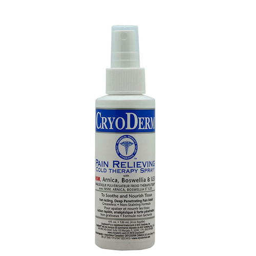 CryoDerm Cold Spray 4 oz | Topical Pain Relief | Vitality Depot