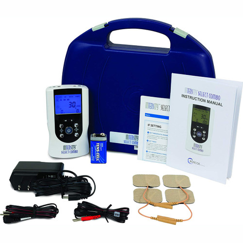 Intensity Select Combo TENS, NMES, IF and Microcurrent Device