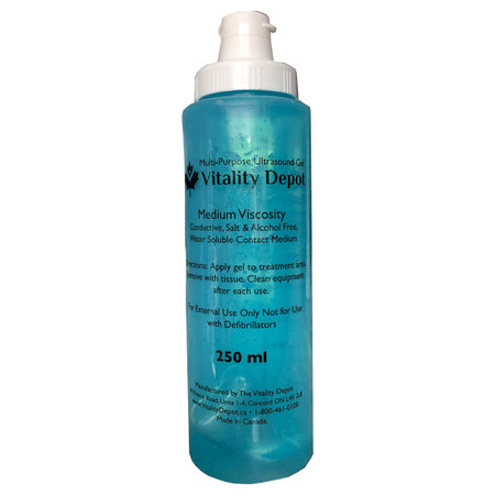 Vitality Ultrasound Gel 250 ml - Vitality Depot