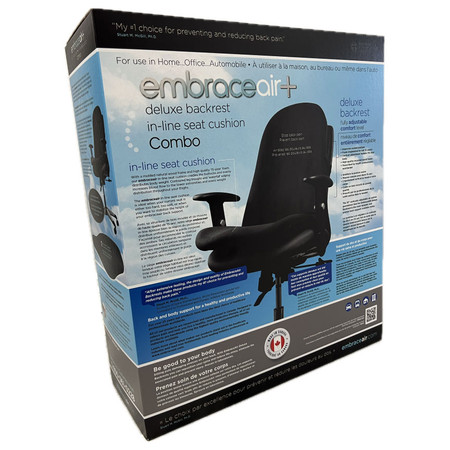 健康アクセサリー Relief Air Embrace Air Plus + Seat Combo Pack - Vitality Depot