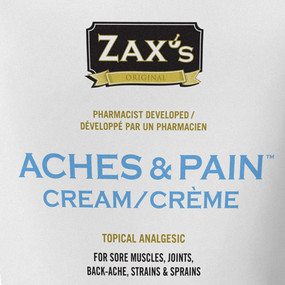 Zax Pain Cream Sample