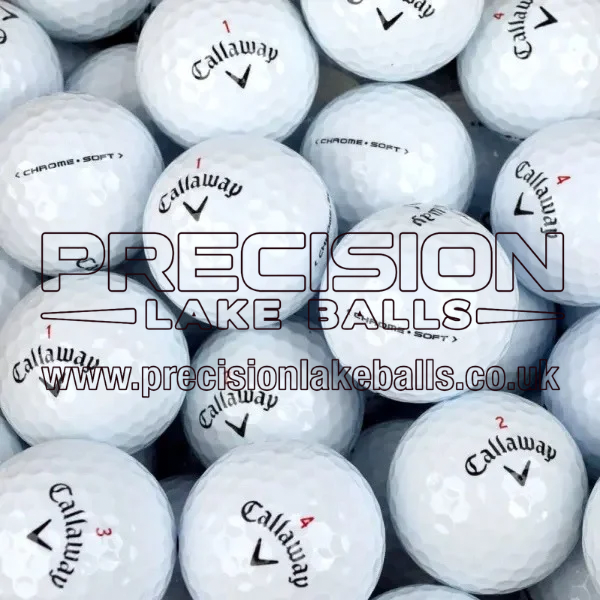 Callaway Chrome Soft Grade A Lake Balls