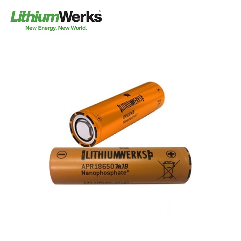 Lithium Werks AR18650M1-B, 3.3 Volt, 1.2 Lithium Iron Phosphate Cell
