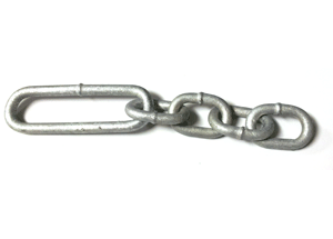 HOLDBACK, 4" LARGE LINK w/4 SMALL LINKS === 39078