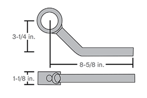 HANDLE SCHULTZ (20-57) (90* LOCK) === 1347