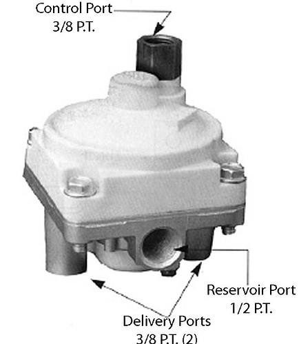 SEALCO 2 PORT RELAY VALVE === 2893