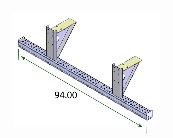 ICC BUMPER ASSY, (NO "S" TUBES) === 34915