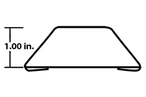 ROOF BOW, 1" x 92", INTERMEDIATE US Trailer Parts & Supply, Inc.