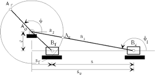 LINKAGE, SLIDER MECHANISM 16-7/8"