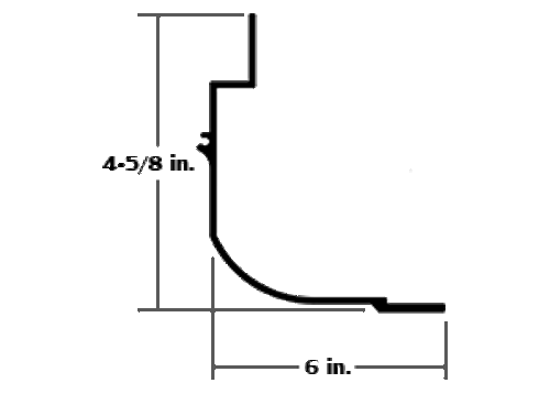 MONON PLATE FRONT CORNER POST