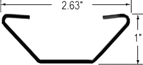 FRUE STEEL ANTISNAG BOW 96"