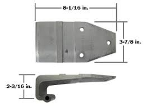 HINGE, ALUMINUM 3-HOLE (GRT-GDP43060102)