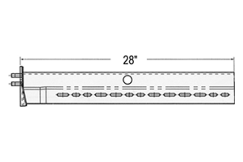 MUDFLAP BRACKET SET, TUBE TYPE -STRAIGHT (FLE-033-00868)