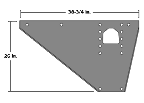 WING PLATE, CURBSIDE (PINES PUP)