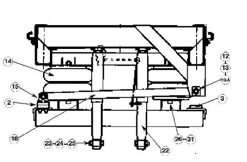 SPRING BEAM, RIGHTHAND (86AR)