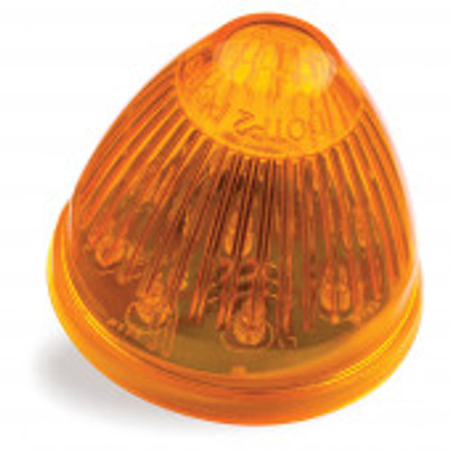 LED HI CT MARKER LIGHT YELLOW 2" BEEHIVE