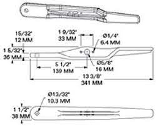 PIPE, LOCKROD, (1.12" I.D. x 120" LONG)