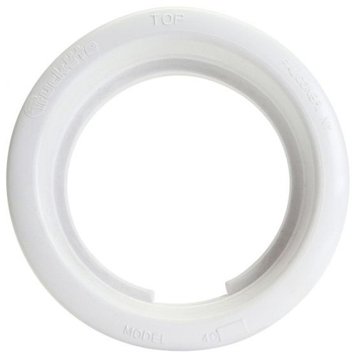 GROMMET, WHITE RUBBER, 4" ROUND LIGHT