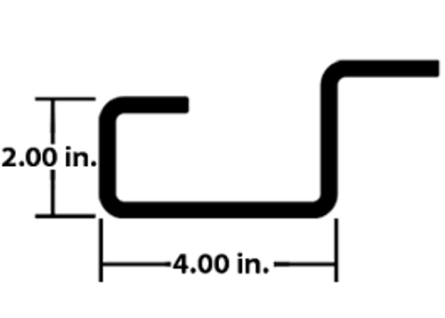 REAR HEADER 3-1/2" (102")