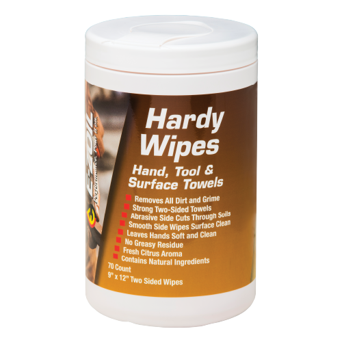 HARDY HANDS, HAND WIPES (70 COUNT)