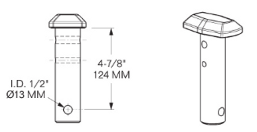 TWISTLOCK PIN - LOW-PROFILE