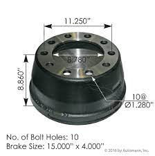 BRAKE DRUM 15
