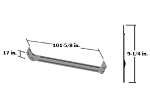 SCUFF BAND, FRONT "P" SERIES