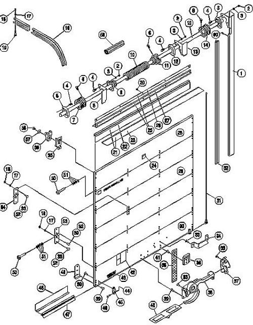 TODCO RH SPRING ANCHOR BRACKET