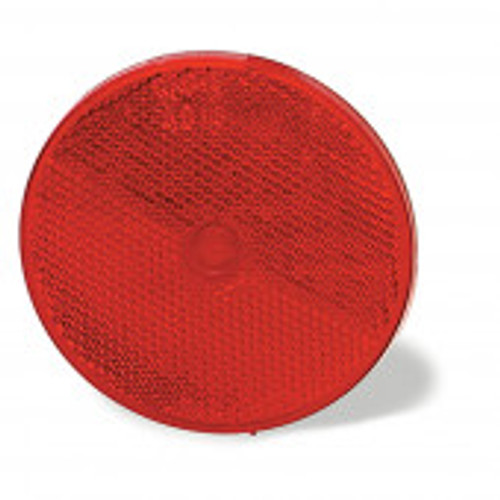 REFLECTOR, RED 2-1/2" CENTER MOUNT