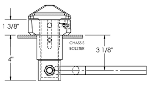 LH SCHULTZ TWIST LOCK ASSY