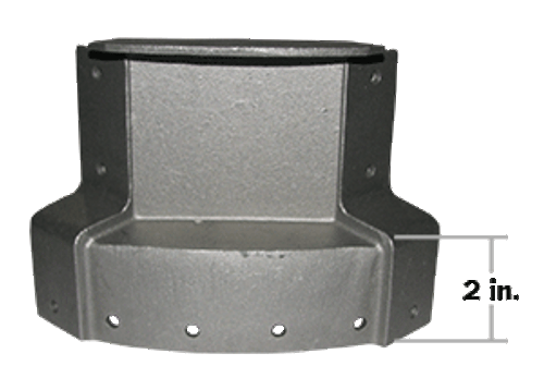 Trailmobile Ultraplate. Universal Corner Cap