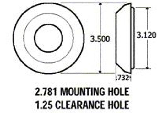 GROMMET MODEL 10 BEVELED