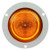 MARKER LIGHT AMBER with/GREY FLANGE