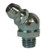 Zerk (grease) fitting. 45 degree angled neck. Sold in pack quantity of 100, 1/4"-28 male thread