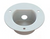 Recess Cup, Plastic (PVC), White, 31/64" Hole in lower cavity
3-1/4" Outer Flange, 2-1/8" Hole Cut-out