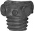 OPERATOR END WINDING PLUG, SHALLOW HEAD