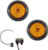 LIGHT, AMBER, 2.5" ROUND, 1-BULB, 1-WIRE (PET-100A)