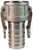 HOSE SHANK 1.25 F CAM X M NPT (DIX-125-C-SS)