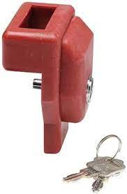 LOCK, GLADHAND, (KEY #611), PLASTIC === 783