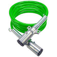 CABLE, 7-WAY ABS GREEN (100') === 4329