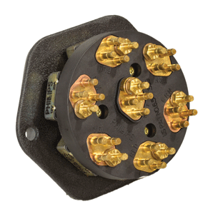 「RT 119622 」 7-WAY RECPT, 28-PIN W/20amp CIRCUIT BRKR === 12665