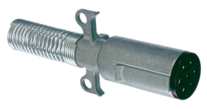 PLUG, 7-WAY ZINC w/CABLE GUARD === 22238