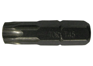 TORX BIT, T45 - 5/16