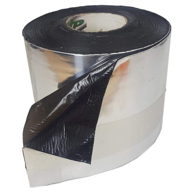 TAPE, ALUMINUM FOIL/BLACK TAR, 6 x 50' === 26663