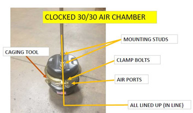 BRAKE CHAMBER, 30/30 w/