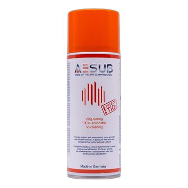 AESUB Orange Vanishing 3D Scanning Spray — 400ml