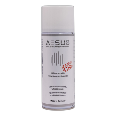 AESUB White Permanent 3D Scanning Spray — 400ml